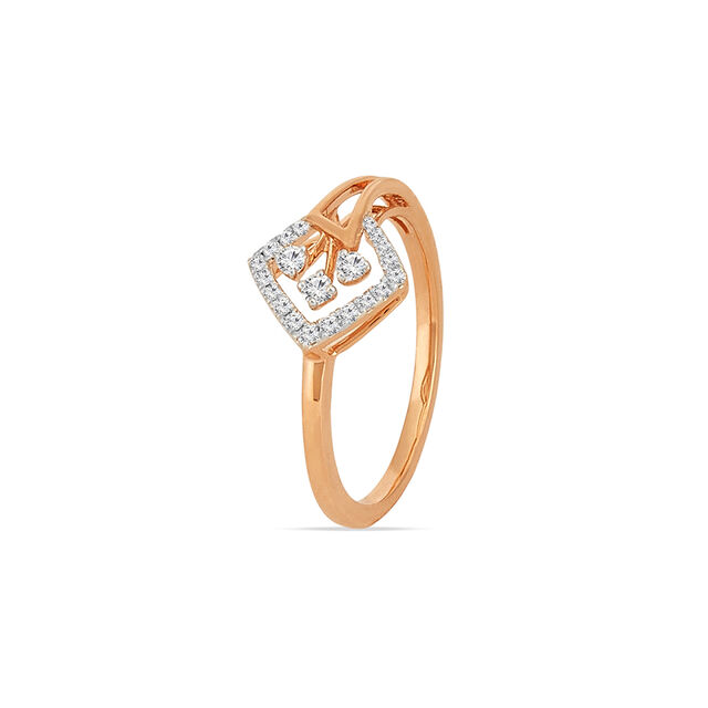 Tanishq 18KT Diamond Finger Ring for Women 2