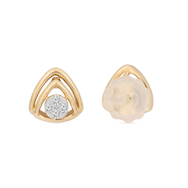 Radiance Of Elegance Diamond Stud Earrings 3