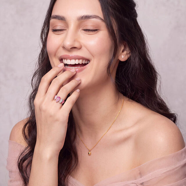 Tanishq Diamond Finger Ring 3