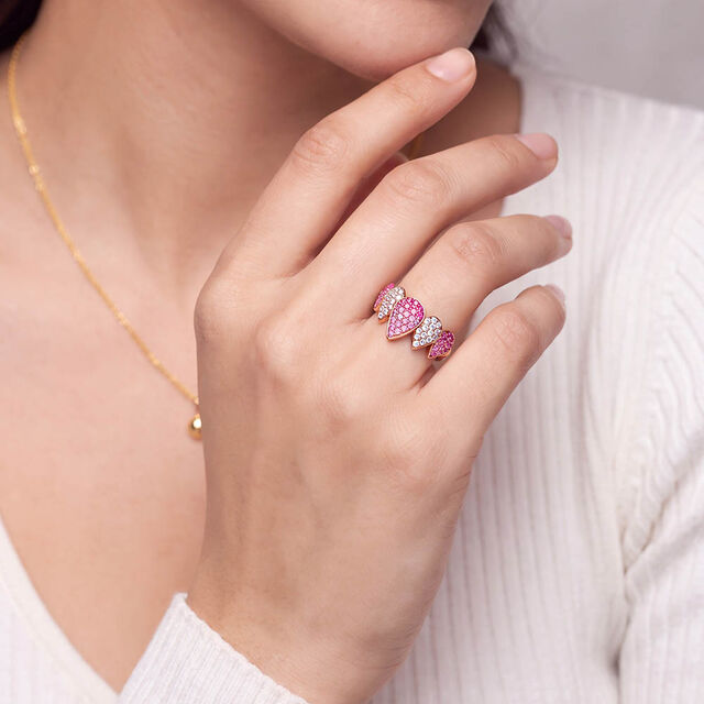 Tanishq Diamond Finger Ring 2