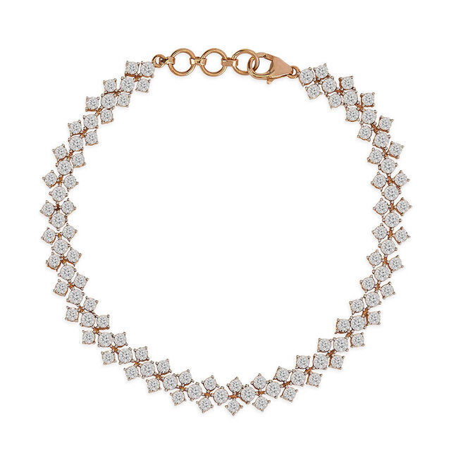 Tanishq 18KT Diamond Bracelet for Women 3