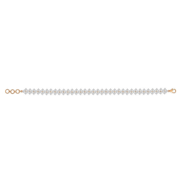 Tanishq 18KT Diamond Bracelet for Women 4