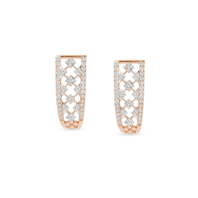 Tanishq 18KT Diamond Earrings for Women 