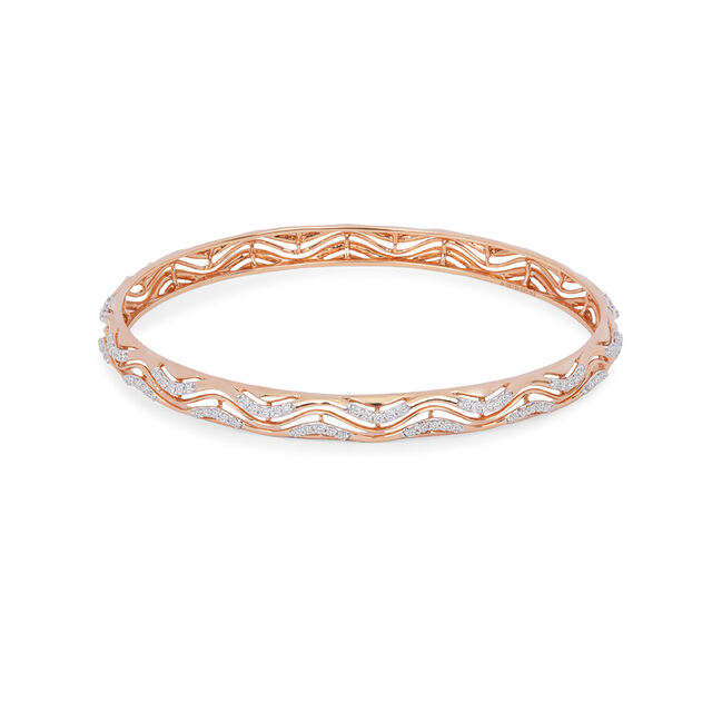 Tanishq 18KT Diamond Bangle for Women 