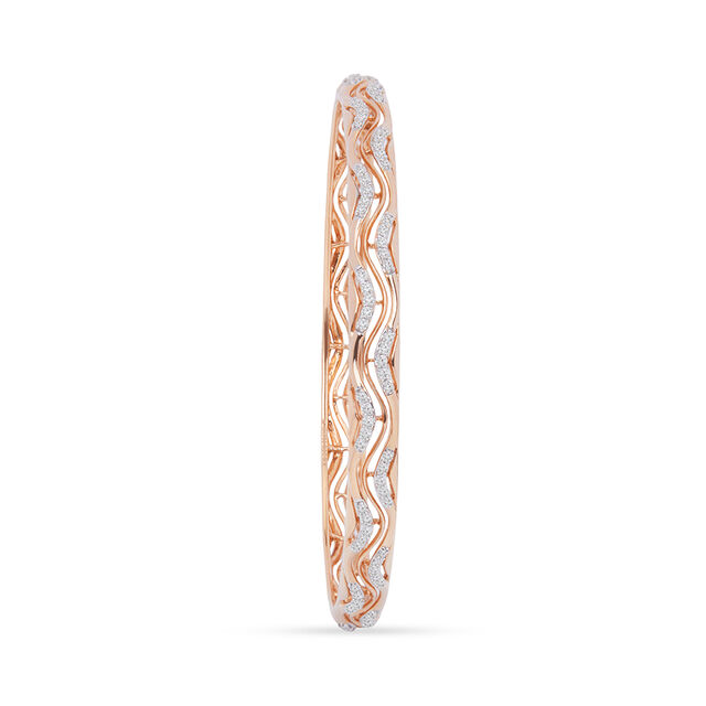 Tanishq 18KT Diamond Bangle for Women 4