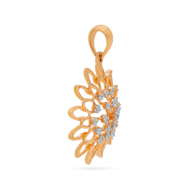 Graceful Gold Pendant Set 4