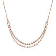 Eternal Rosy Diamond Necklace Set 6