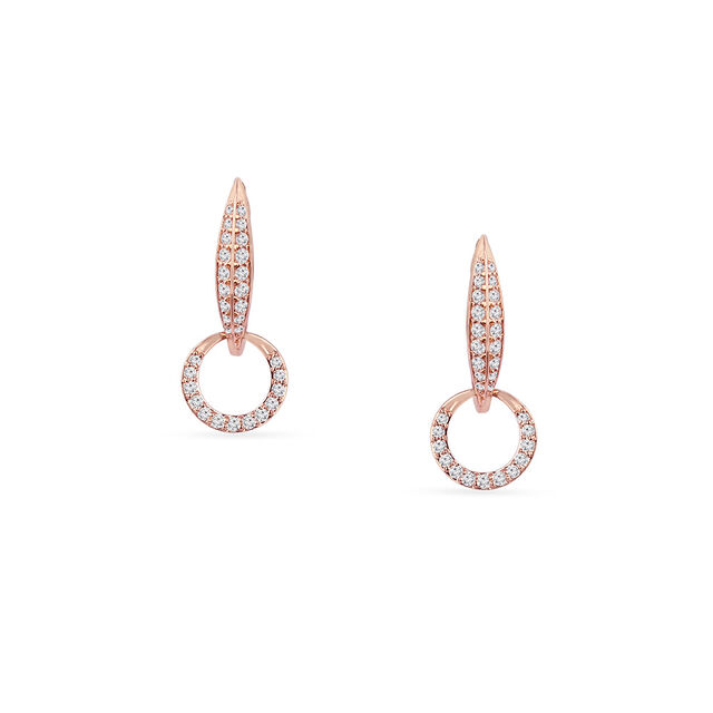 Tanishq 18KT Diamond Drop Earrings for Women 