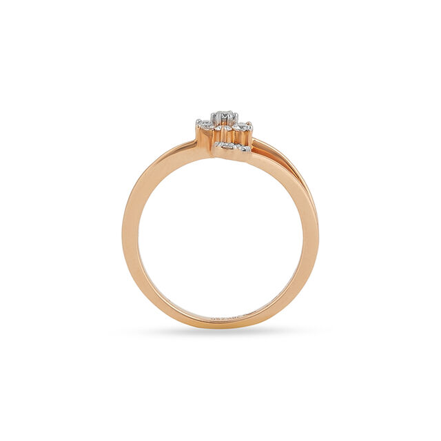 Tanishq 18KT Diamond Finger Ring for Women 4
