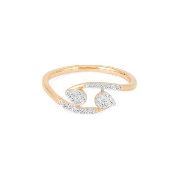 Tanishq 18KT Diamond Finger Ring for Women