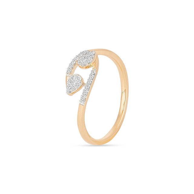 Tanishq 18KT Diamond Finger Ring for Women 2