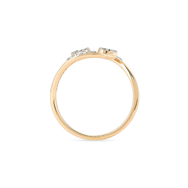 Tanishq 18KT Diamond Finger Ring for Women 3