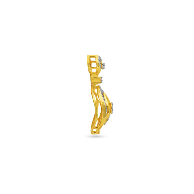 Tanishq 18 Karat Diamond Pendant for Women 3