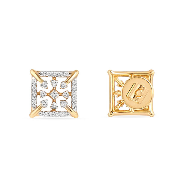 Tanishq 18KT Diamond Earrings for Women 3