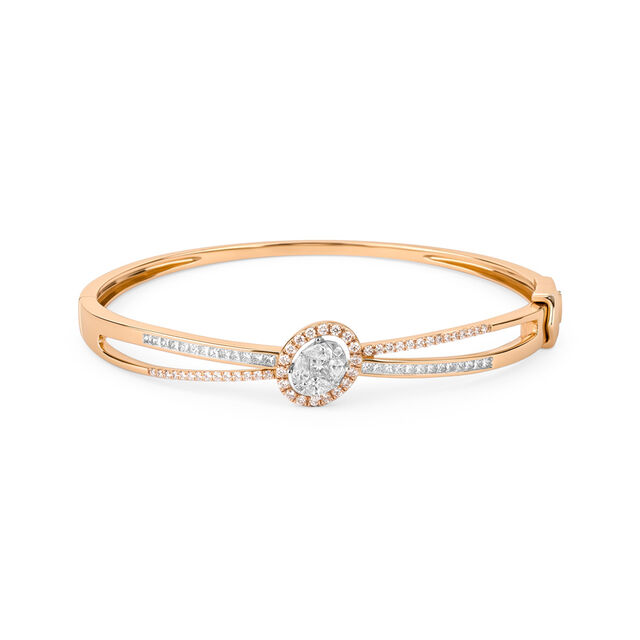 Tanishq The Meeting Point Diamond Bangle for Women 