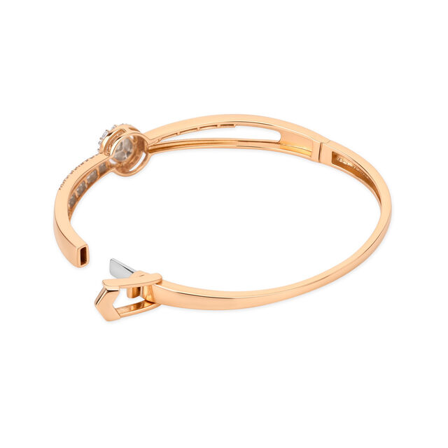 Tanishq The Meeting Point Diamond Bangle for Women 3