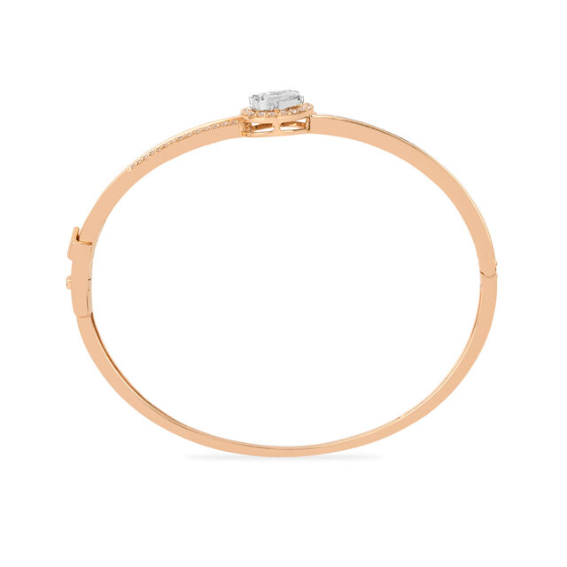 Tanishq The Meeting Point Diamond Bangle for Women 4