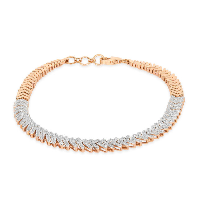 Tanishq 18KT Diamond Bracelet for Women 