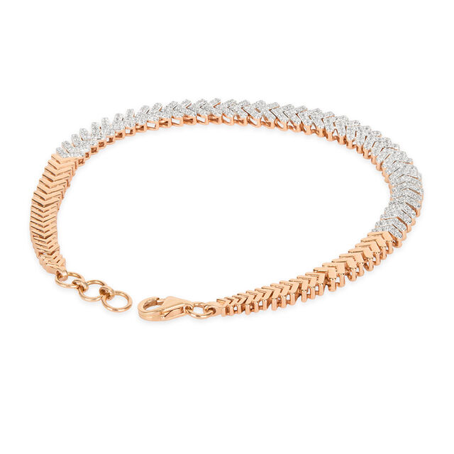 Tanishq 18KT Diamond Bracelet for Women 2