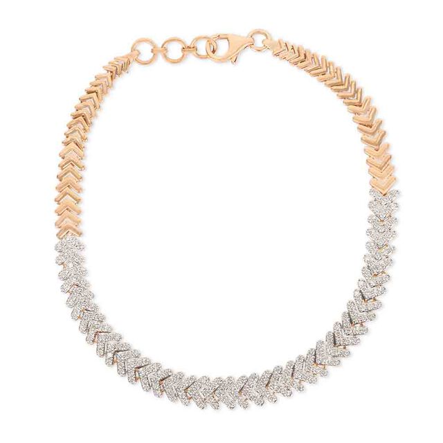 Tanishq 18KT Diamond Bracelet for Women 3