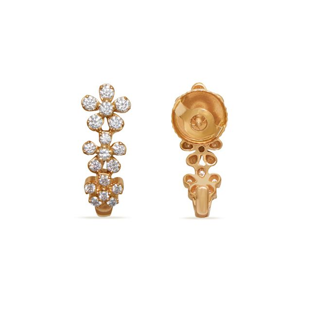 Tanishq 18KT Diamond Earrings 3