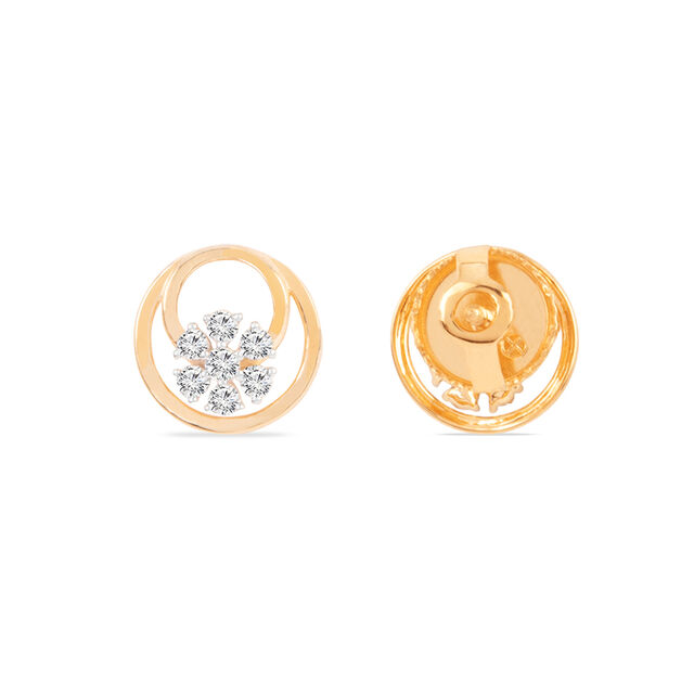 Tanishq 18KT Diamond Earrings for Women 4