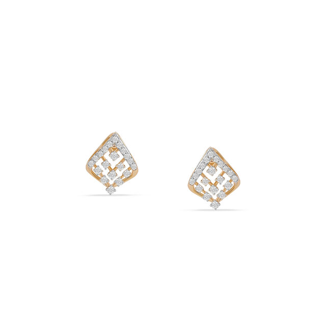 Tanishq 18KT Diamond Earrings for Women 