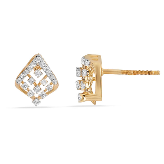 Tanishq 18KT Diamond Earrings for Women 4
