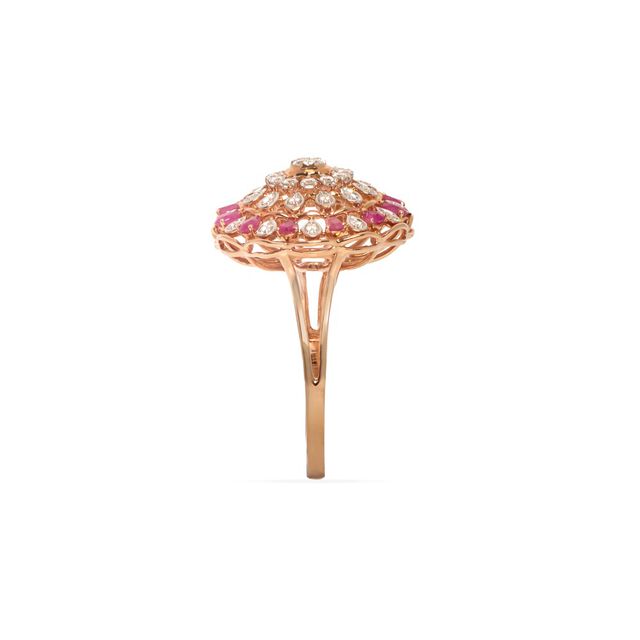 Tanishq 18KT Diamond Finger Ring 3