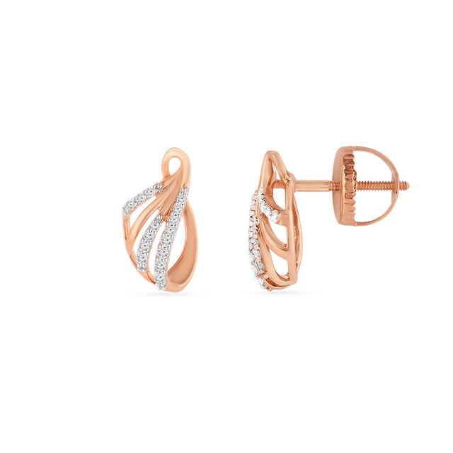 Tanishq 18KT Diamond Pendant and Earrings Set for Women 5