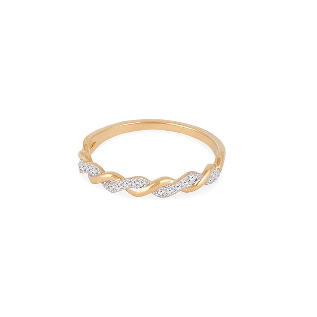 Tanishq 18KT Diamond Finger Ring for Women 