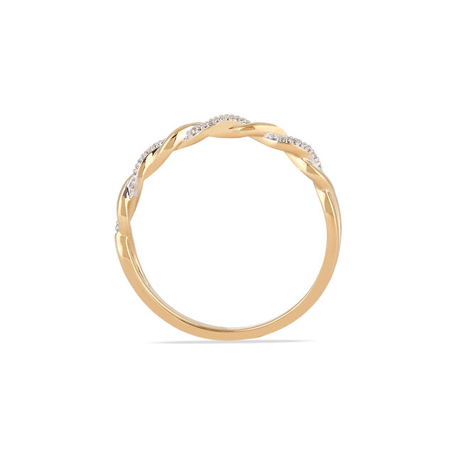 Tanishq 18KT Diamond Finger Ring for Women 4