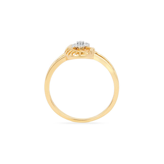 Tanishq 18KT Diamond Finger Ring for Women 3