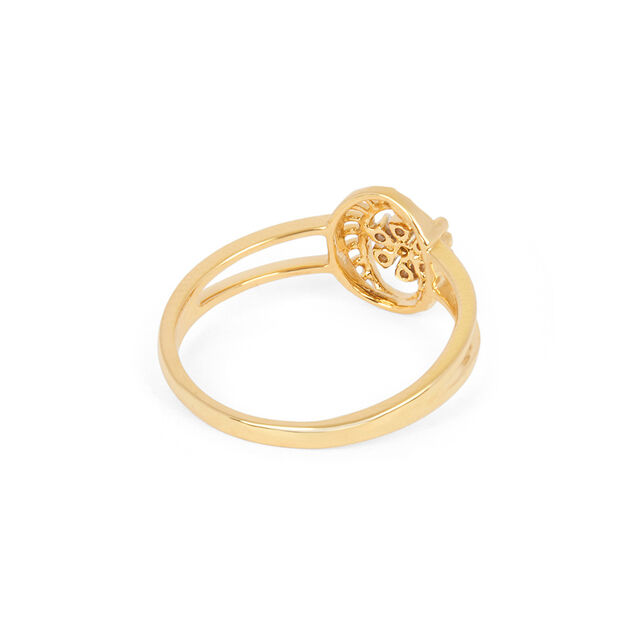Tanishq 18KT Diamond Finger Ring for Women 4