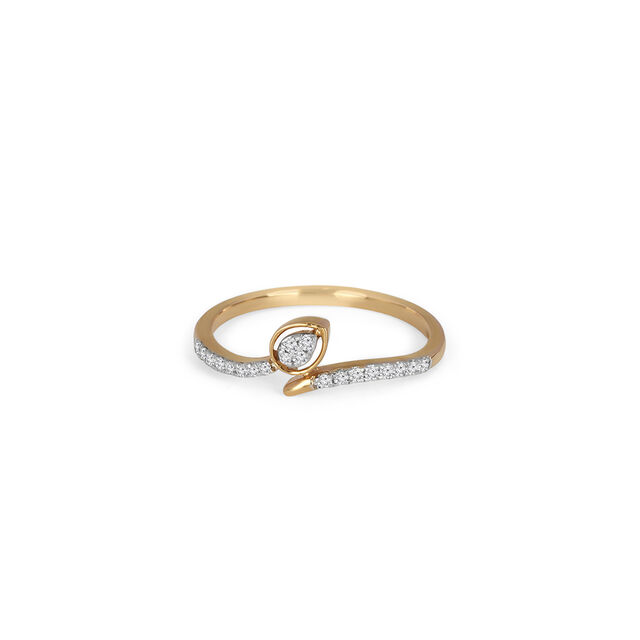 Tanishq 18KT Diamond Finger Ring for Women 