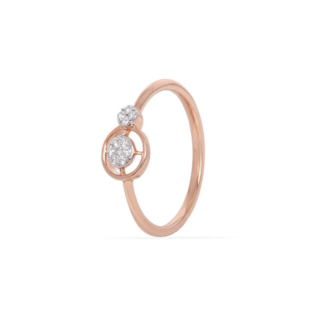 Tanishq 18KT Diamond Finger Ring 2
