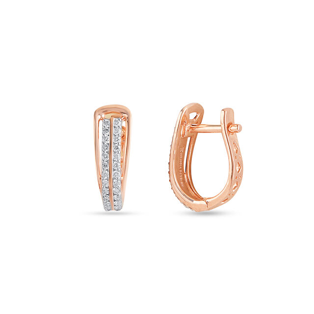 Tanishq 18KT Diamond Earrings for Women 3
