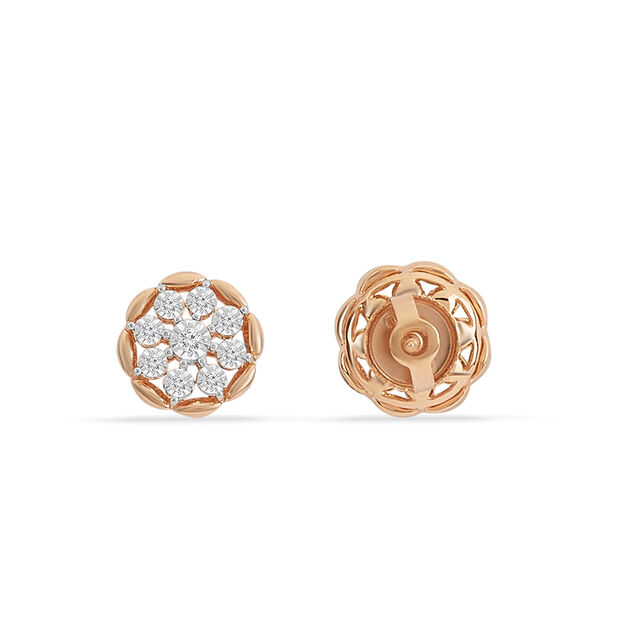 Tanishq 18KT Diamond Earrings for Women 3