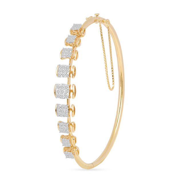 Tanishq 18KT Diamond Bangle for Women 3