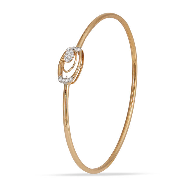 Tanishq 18KT Diamond Bangle for Women 3