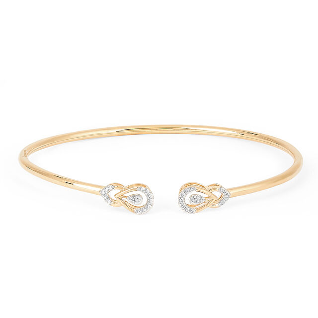 Tanishq 18KT Diamond Bangle for Women 2