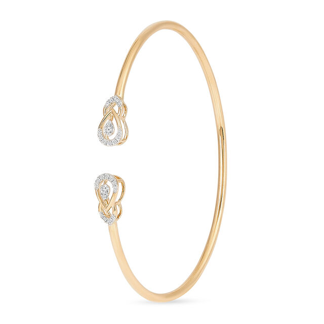 Tanishq 18KT Diamond Bangle for Women 3