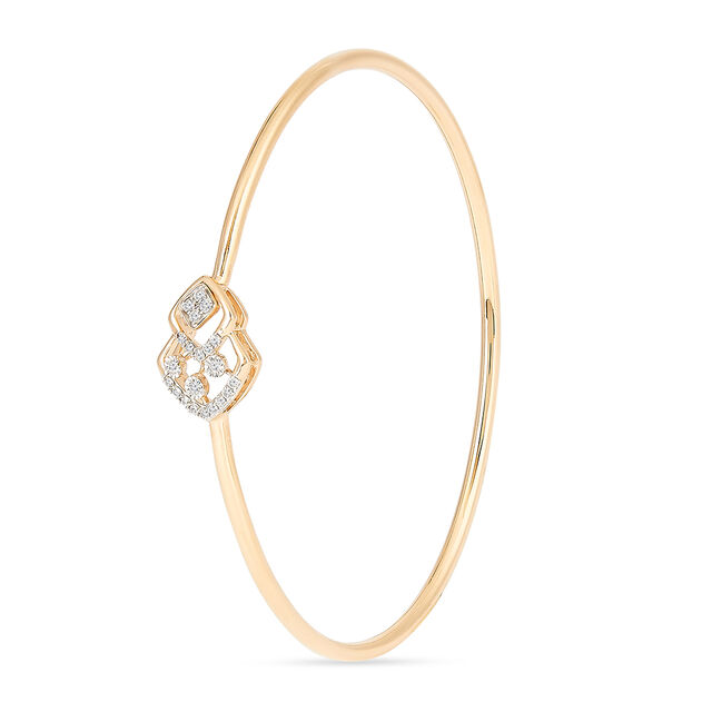 Tanishq 18KT Diamond Bangle for Women 2