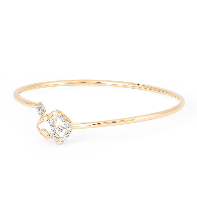 Tanishq 18KT Diamond Bangle for Women 3