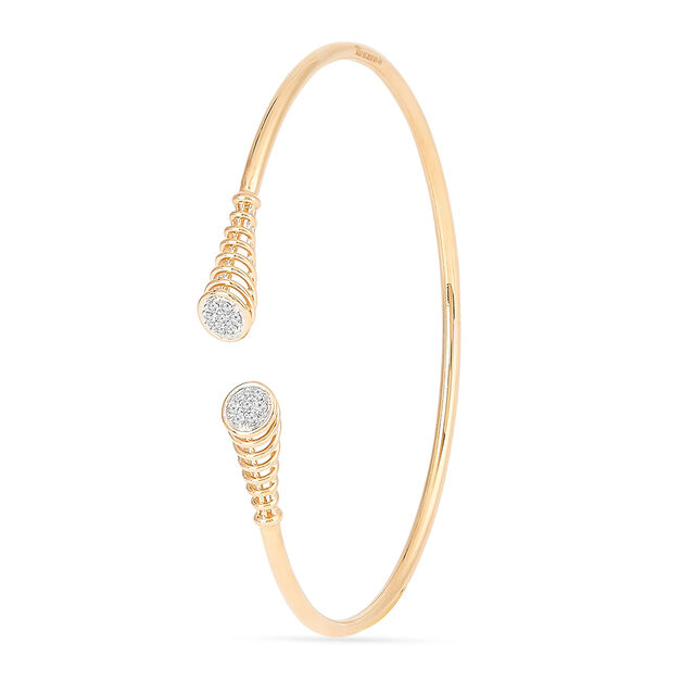 Tanishq 18KT Diamond Bangle for Women 2