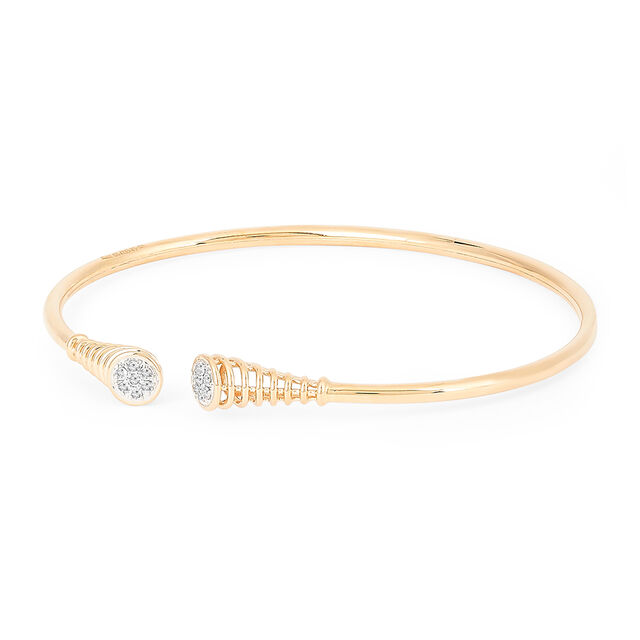 Tanishq 18KT Diamond Bangle for Women 3
