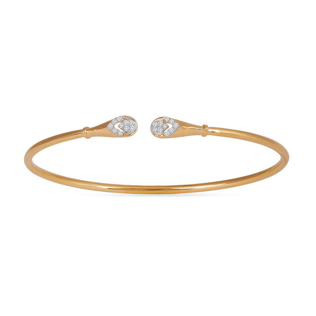 Tanishq 18KT Diamond Bangle for Women 2
