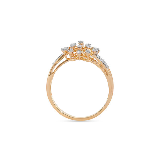 Tanishq 18KT Diamond Finger Ring for Women 4