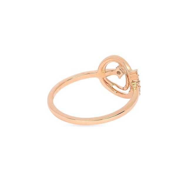 Tanishq 18KT Diamond Finger Ring for Women 5