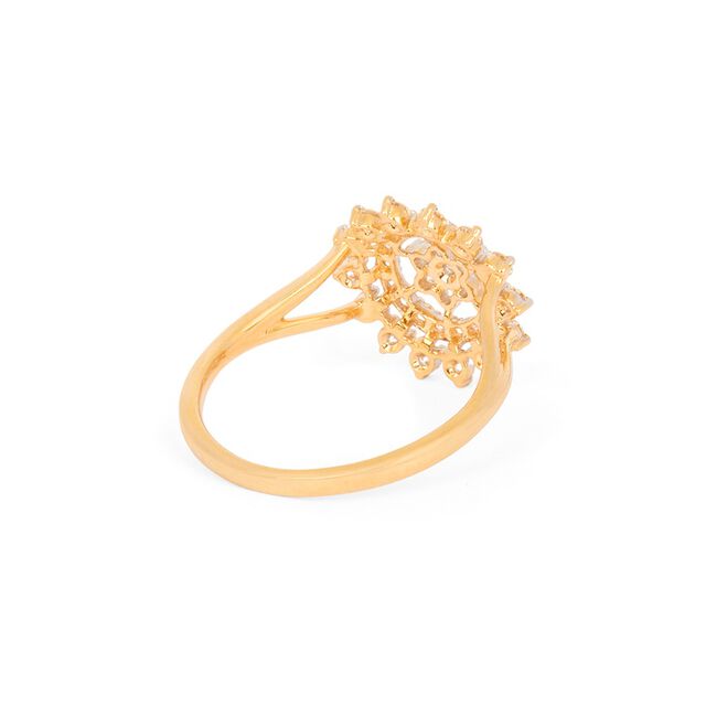 Tanishq 18KT Diamond Finger Ring for Women 5